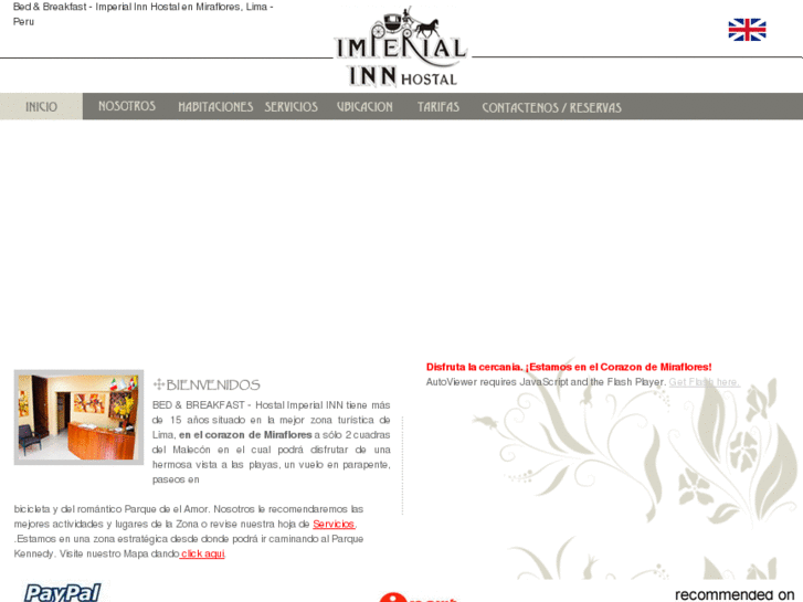 www.imperialinnhostalperu.com