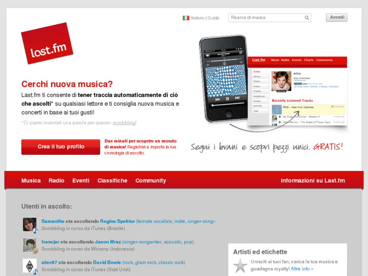 www.lastfm.it