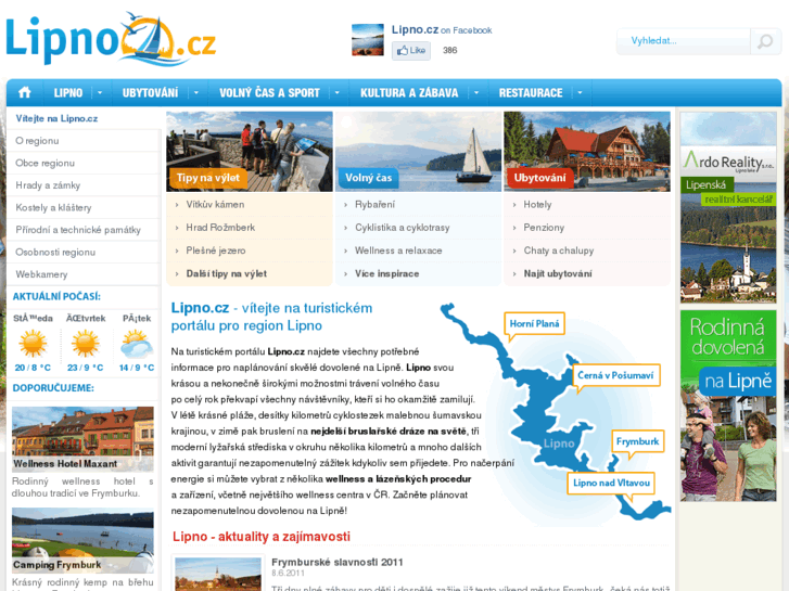 www.lipno.cz