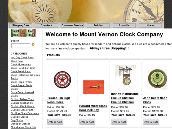 www.mountvernonclockcompany.com