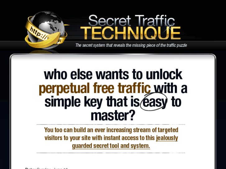 www.secrettraffictechnique.com