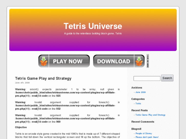www.tetrisuniverse.com