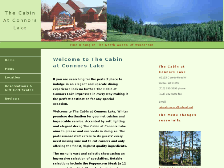 www.thecabinatconnorslake.com