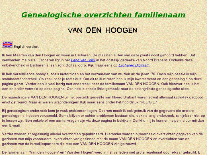 www.vandenhoogen.com