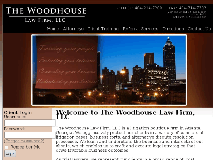 www.woodhouselawfirm.com