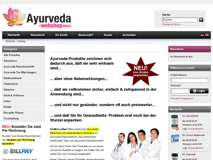www.ayurveda-webshop.com