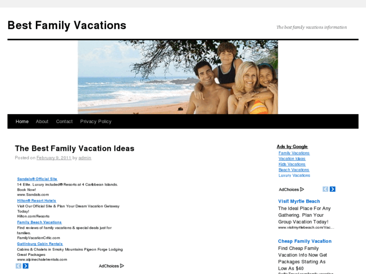 www.bestfamilyvacations.info