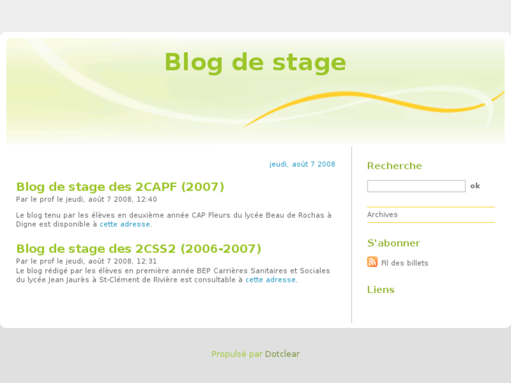 www.blogdestage.net