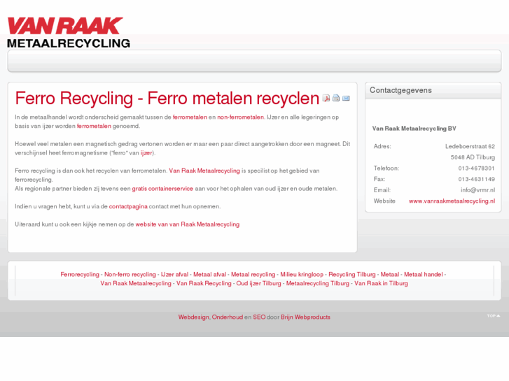 www.ferrorecycling.com