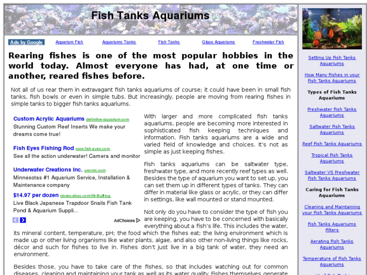 www.fishtanksaquariums.org