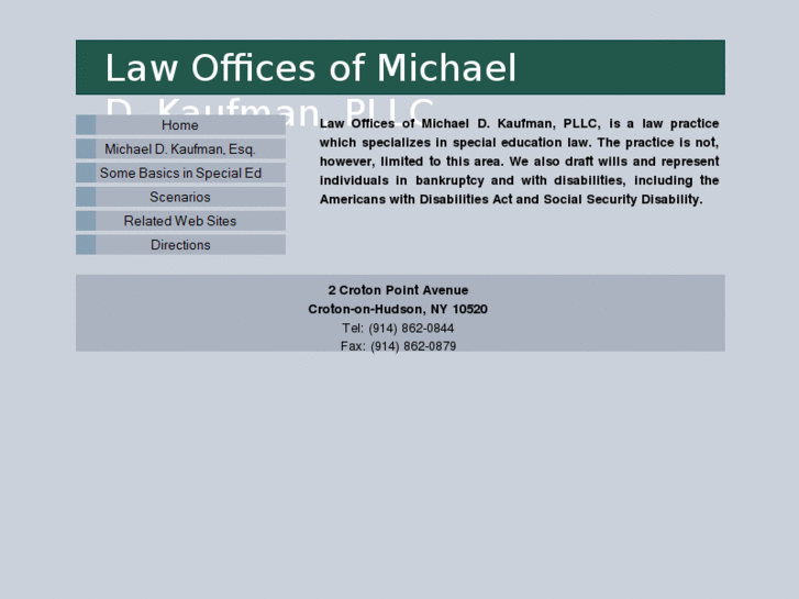 www.lawofficesofmichaeldkaufman.com