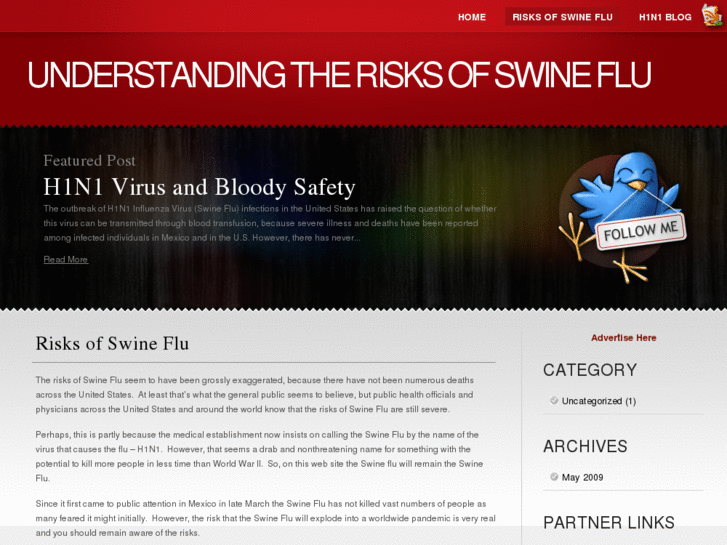 www.riskofswineflu.com