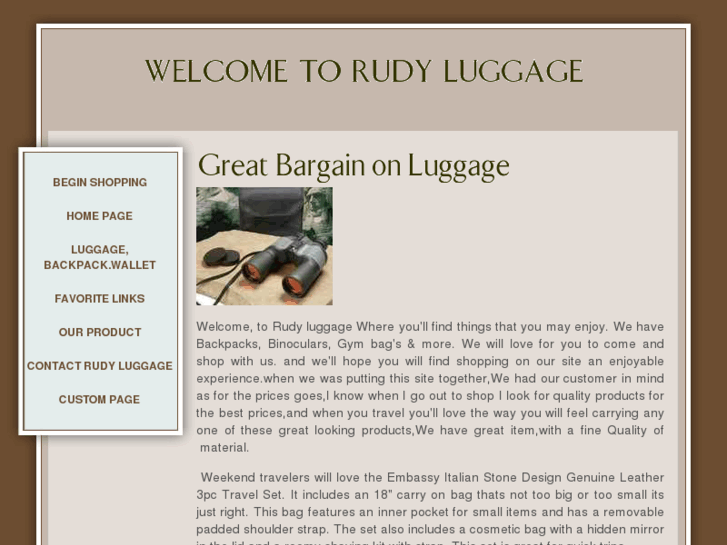 www.rudyluggage.com