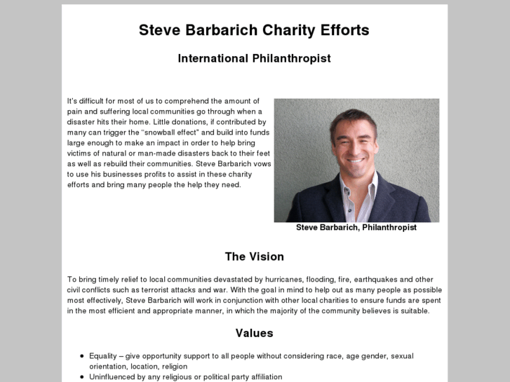 www.stevebarbarich.org