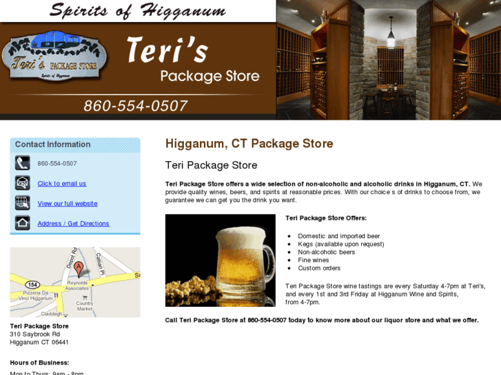 www.terispackagestore.net