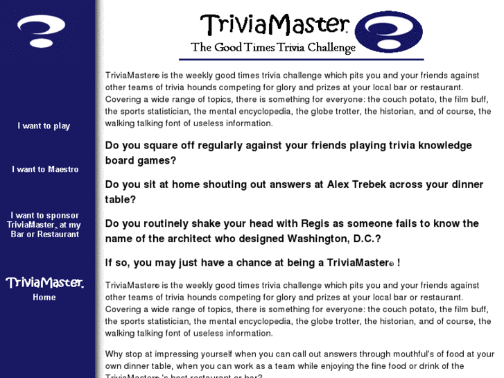 www.triviamaster.com