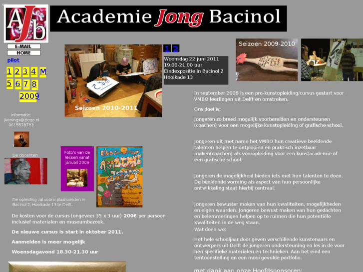 www.academiejongbacinol.nl