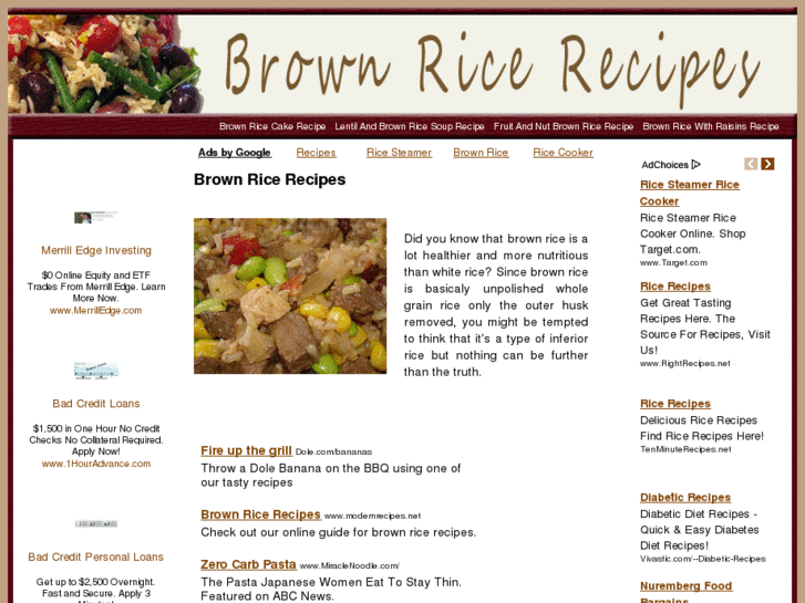 www.brownricerecipes.net