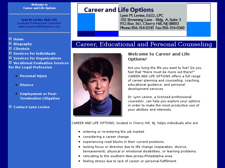 www.careerandlifeoptions.com