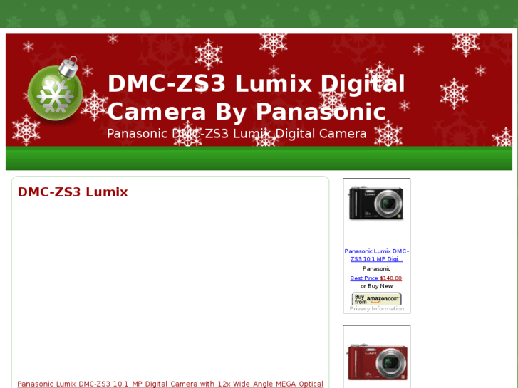 www.dmc-zs3lumix.com