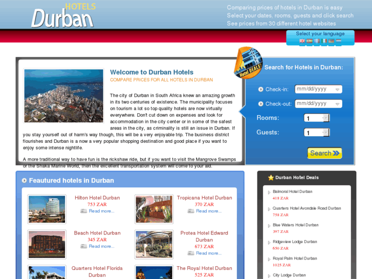 www.durbanhotels.biz