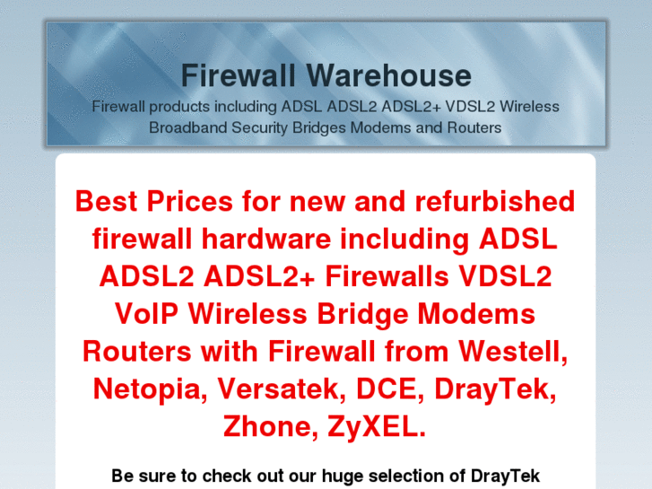 www.firewall-warehouse.com