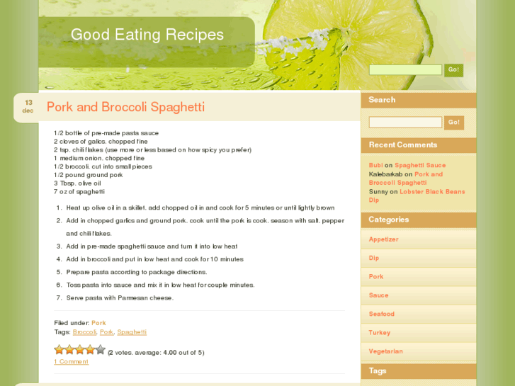 www.goodeatingrecipes.com