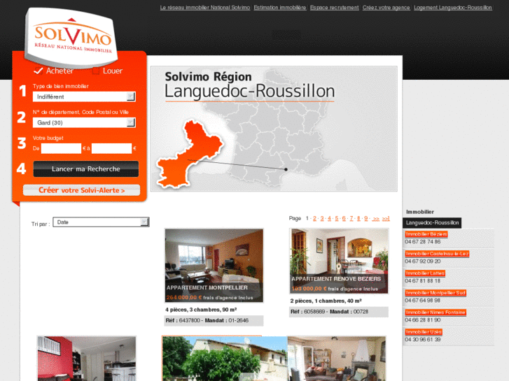 www.immobilier-languedoc-roussillon-solvimo.com