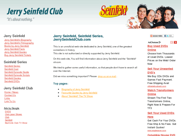 www.jerryseinfeldclub.com