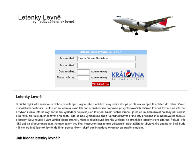 www.letenka-levne.com