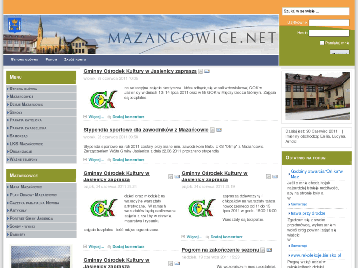 www.mazancowice.net