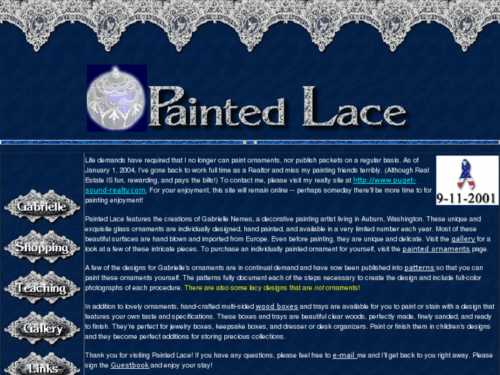 www.paintedlace.com