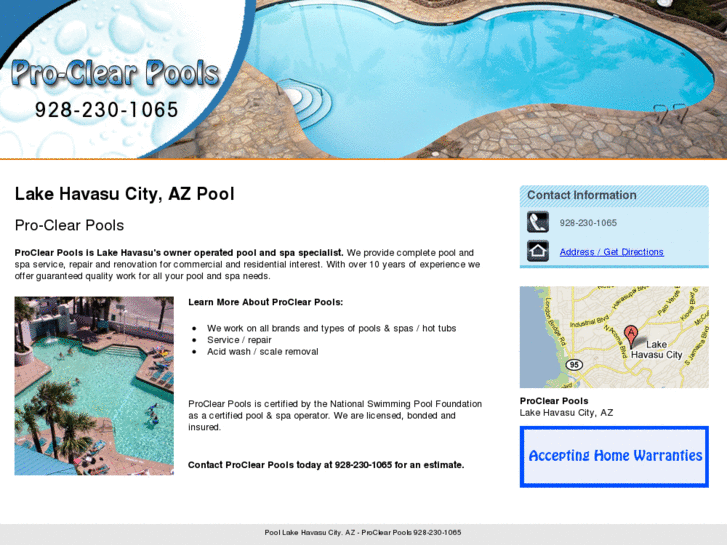 www.proclearpoolsaz.com