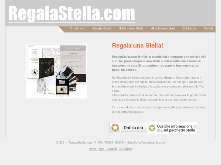 www.regalareunastella.com