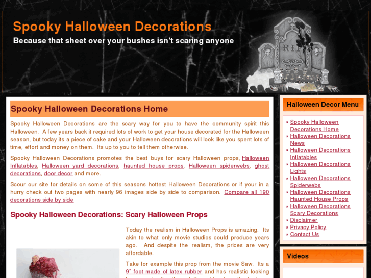 www.spookyhalloweendecorations.org