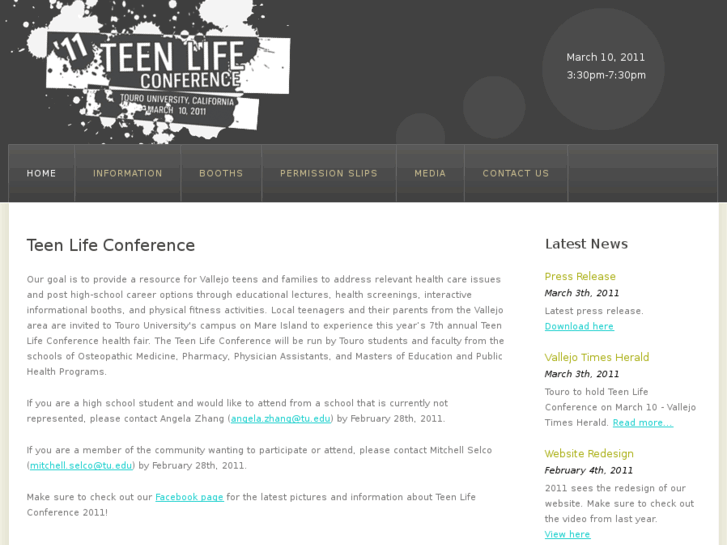 www.teenlifeconference.com