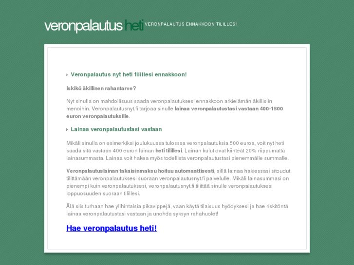 www.veronpalautus.info
