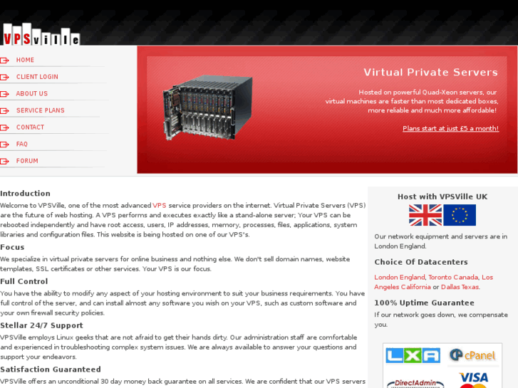 www.vpsville.eu