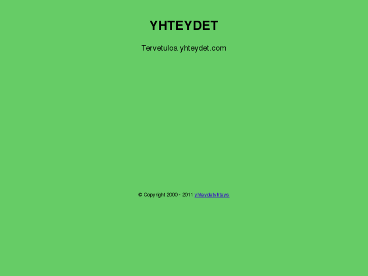 www.yhteydet.net