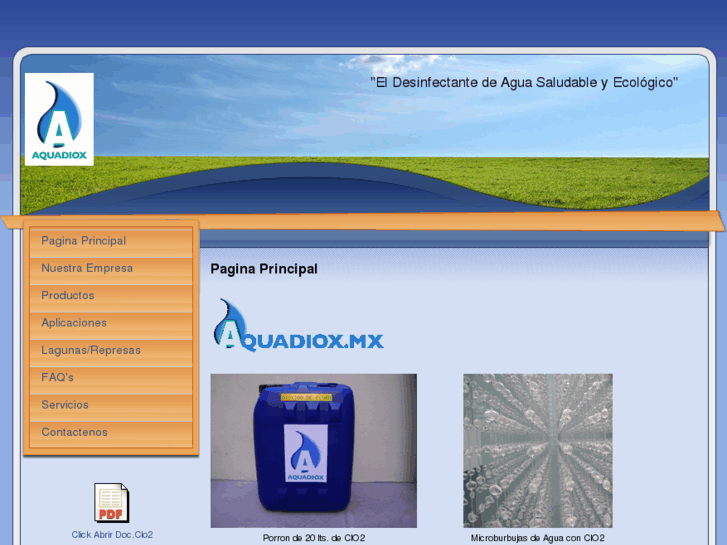 www.aquadiox.mx