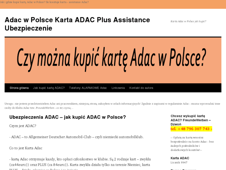 www.assistance-adac.pl