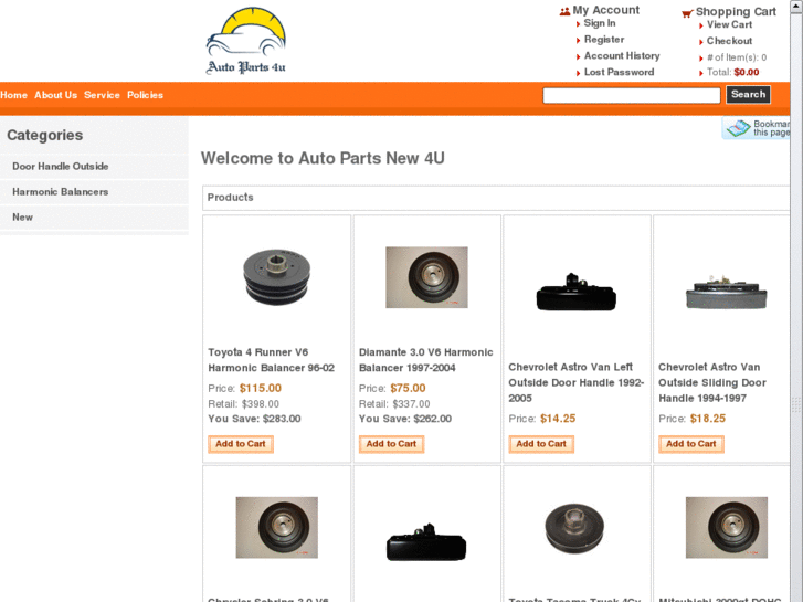 www.autopartsnew4u.com