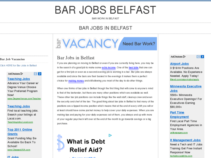 www.barjobsbelfast.com