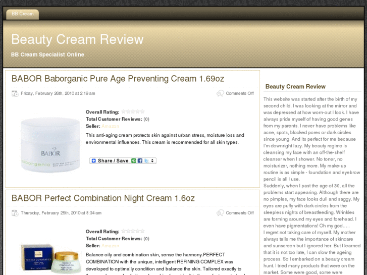 www.beautycreamreview.com