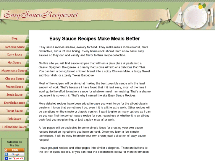 www.easysaucerecipes.net