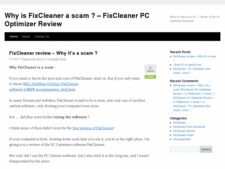 www.fixcleaner-review.info