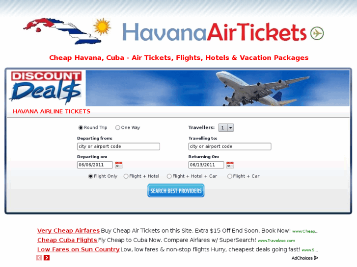 www.havanaairtickets.com