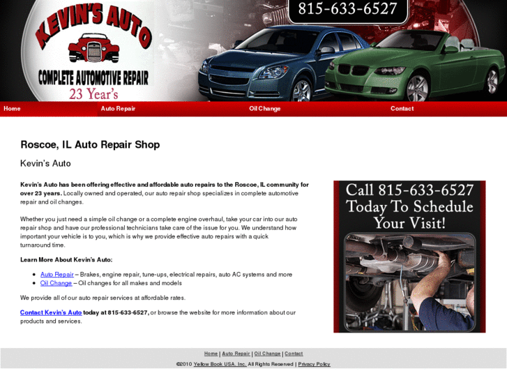 www.kevinscompleteautorepair.com