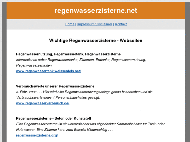 www.regenwasserzisterne.net