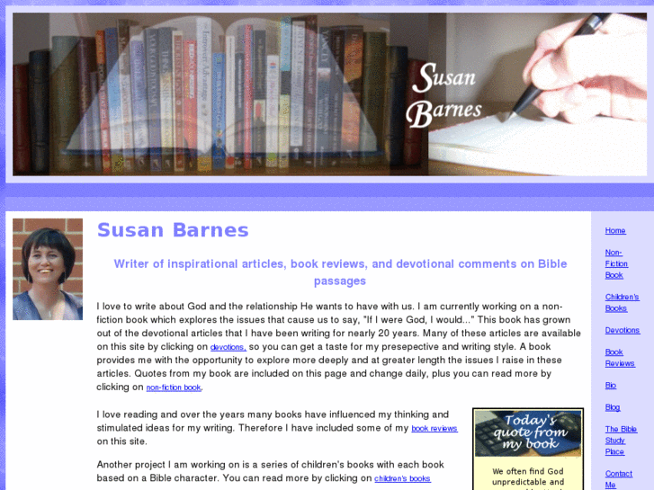 www.susanbarneswriter.com